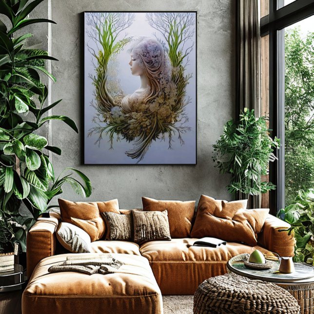 Forest fairy vibes canvas print (Creator Uploaded)