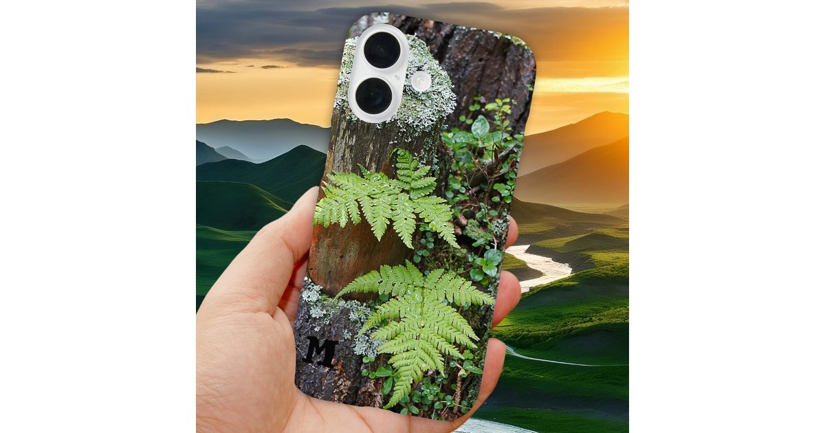 Forest Fern Green Nature Phone Case | Zazzle