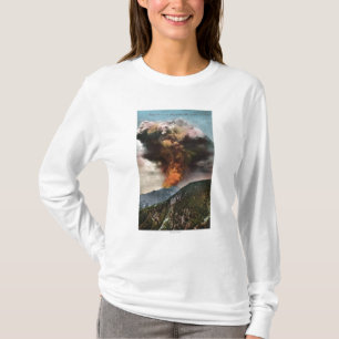 Forest Fire view in Mountains T-Shirt