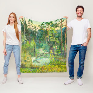 Forest Fleece Blanket