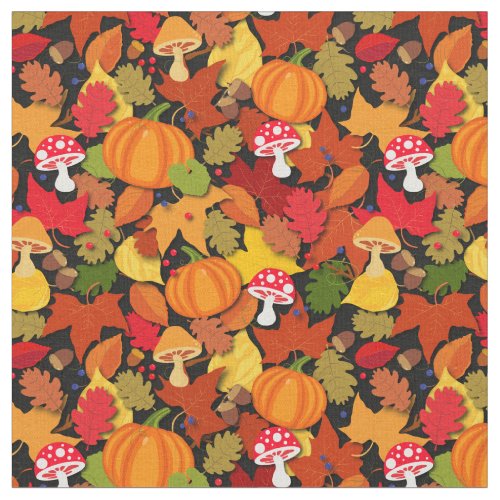 Forest Floor Fall Harvest Fabric