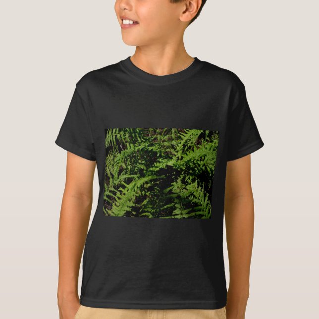 Forest Floor Ferns T-Shirt (Front)