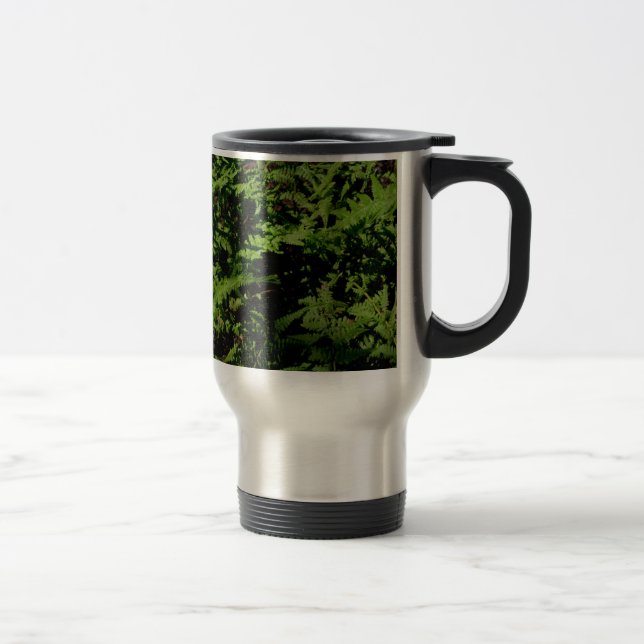 Forest Floor Ferns Travel Mug (Right)