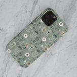 Forest Floral Sage Green Case-Mate iPhone 14 Case<br><div class="desc">Sage Green Forest Floral Pattern.</div>