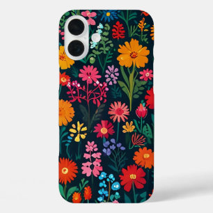 FOREST FLOWERS iPhone 16 PLUS CASE