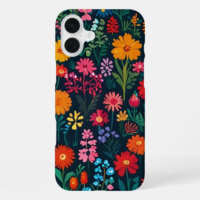FOREST FLOWERS IPHONE CASE (Back)