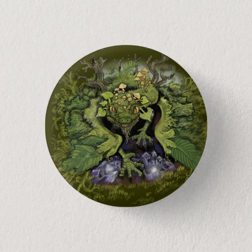 Forest foliage DragonButton Button