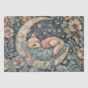 Forest Fox Cottagecore William Morris Decoupage Tissue Paper