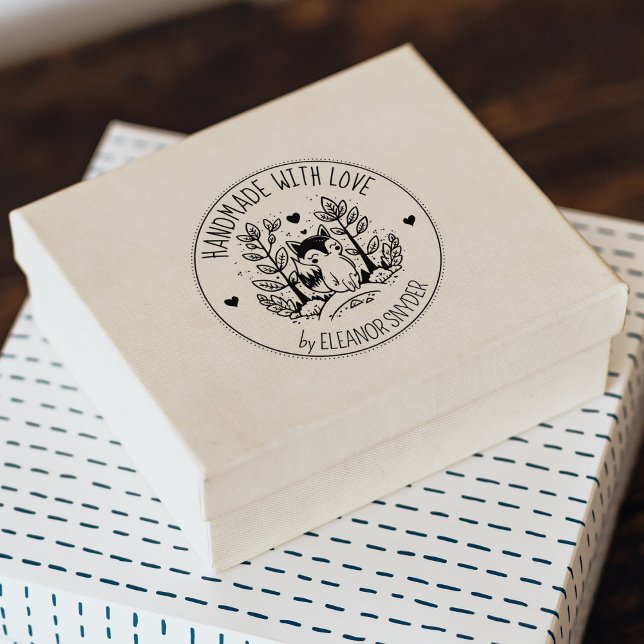 Forest Fox, Custom Handmade With Love,  Rubber Stamp (Creator Uploaded)