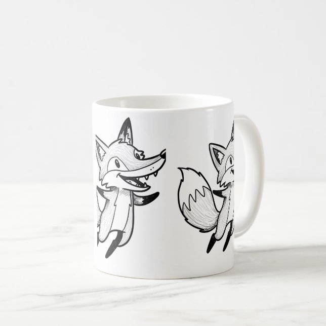 Forest Fox Mug (Front Right)