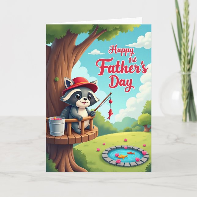 Forest Friend Fathers Day Card (Front)