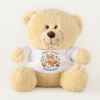Forest Friends Adventure Awaits Teddy Bear