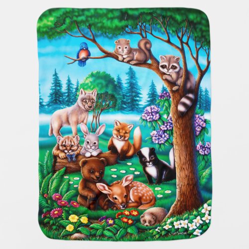 Forest Friends Blanket