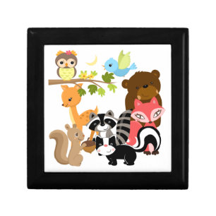 Forest Friends Keepsake Box