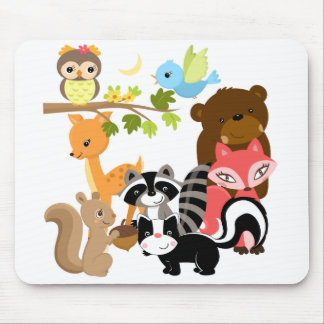 Forest Friends Mouse Pad