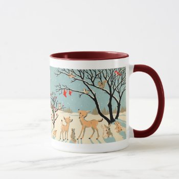Forest Friends Mug by xmasstore at Zazzle