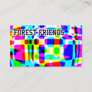 FOREST FRIENDS ( you may change the words ) Business Card
