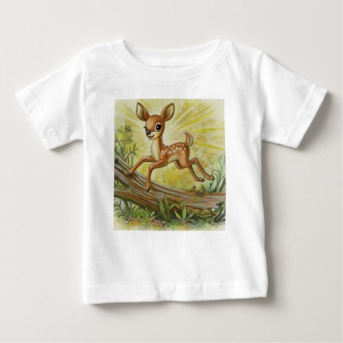 Forest Frolic Baby T_Shirt