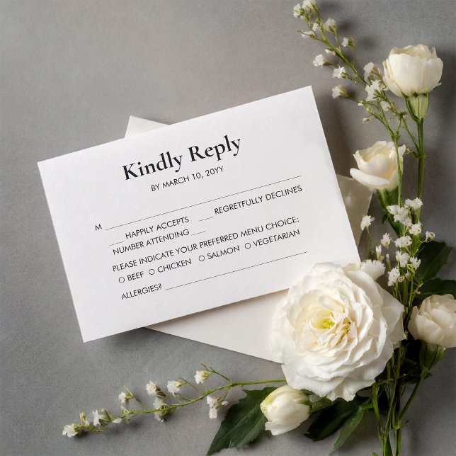 Forest Fun Wedding RSVP Card (Creator Uploaded)
