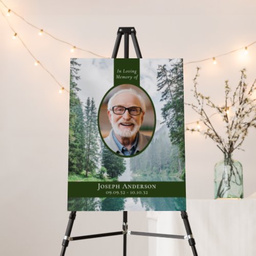 Forest  Funeral Memorial Welcome Sign