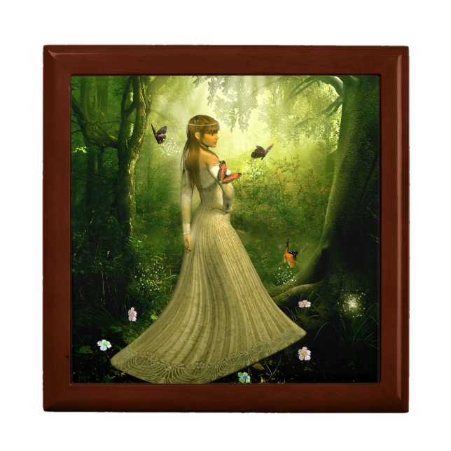 Forest Girl Jewelry Box (Front)