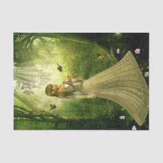 Forest Girl Tissue Paper