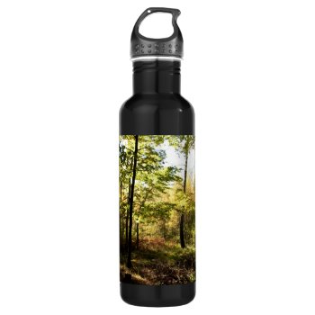 Forest Glade Water Bottle by hildurbjorg at Zazzle