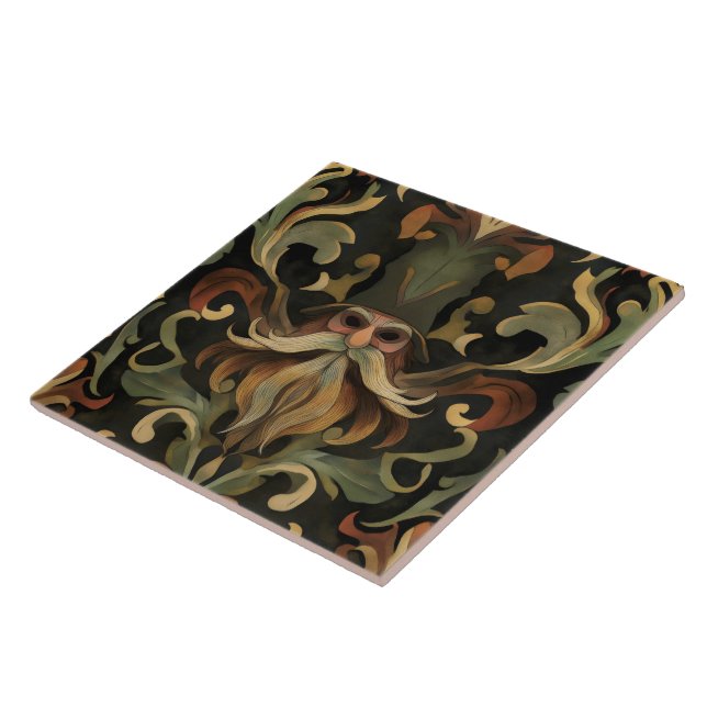 Forest gnome f60 ceramic tile (Side)