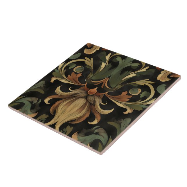 Forest gnome f61 ceramic tile (Side)