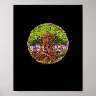 Forest Gnomes Cottagecore Goblincore Fairycore Poster