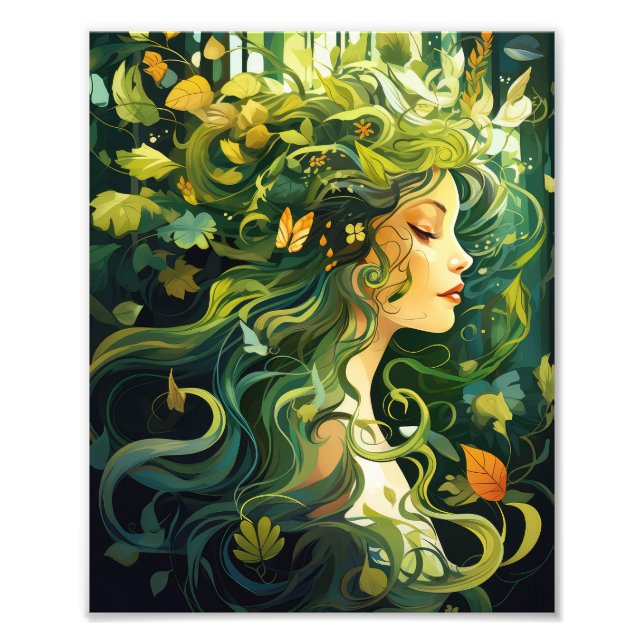 Forest Goddess Photo Print (Front)