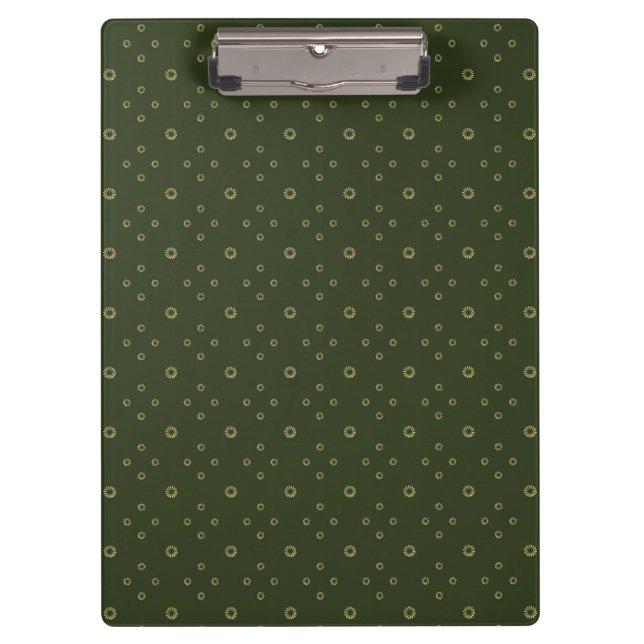 Forest | Golden Zinnia Sun Clipboard (Front)