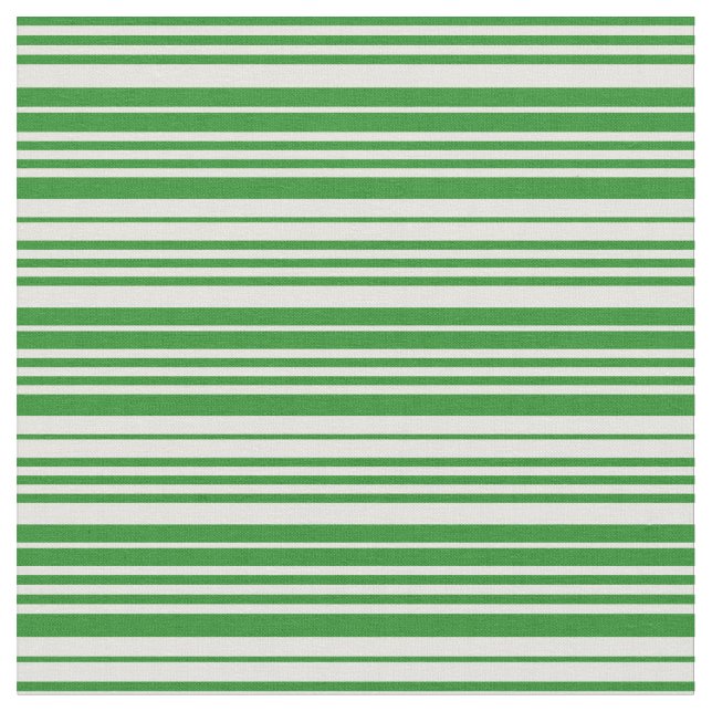Forest Green and Light Yellow Pattern Fabric (Close Up)