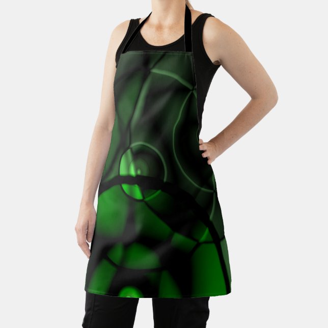 Forest Green Apron (Insitu)