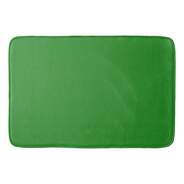 Forest Green Bathroom Mat (Front)