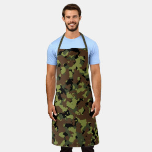 Forest Green Camo Apron