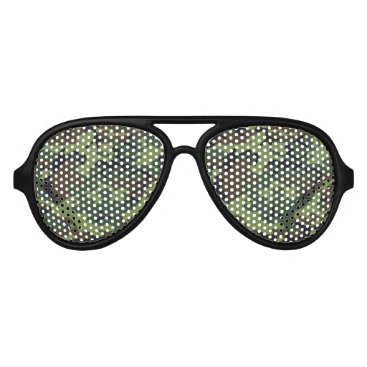 Forest Green Camo Lens Sunglasses/ Shades