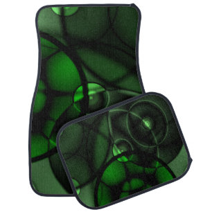 Forest Green Car Mat