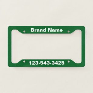 Forest Green Custom Business Template Frame