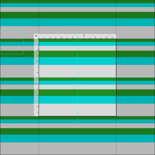 Forest Green, Dark Turquoise, and Light Grey Fabric