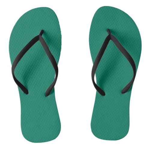 Forest Green Flip Flops