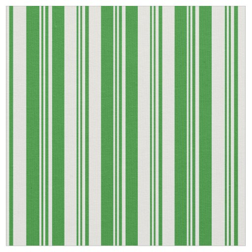 Forest Green & Light Cyan Lined/Striped Pattern Fabric