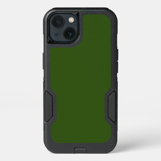 Forest Green, Navy Green Otterbox Case (Back)