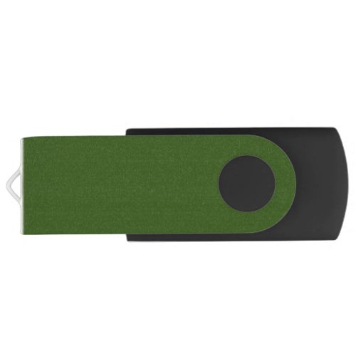 Forest Green Navy Green USB Swivel Flash Drive