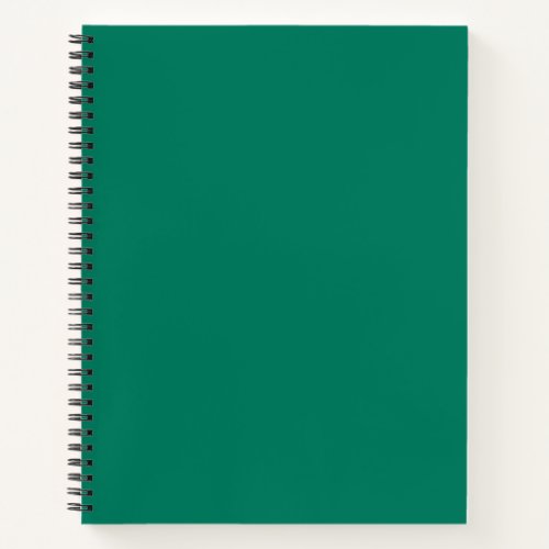 Forest Green Notebook