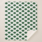 Forest Green Polka Dots