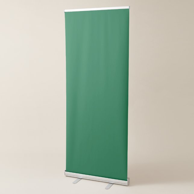 Forest Green Retractable Banner Business Event (3/4)