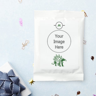 Forest Green Stegosaurus Spiked  Dinosaur  Margarita Drink Mix