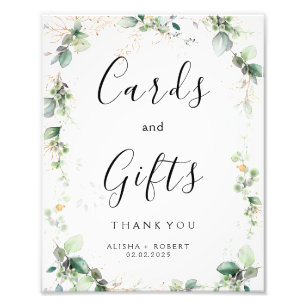 Forest Green Wedding Photo Print