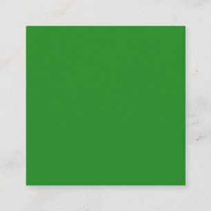 Forest Green & White Business Card – Customizable